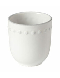 Fehér csésze fogkefékhez Pearl, 10 cm, COSTA NOVA