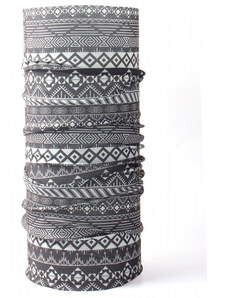 Husky Printemp többfunkciós kendő, grey triangle stripes, UNI