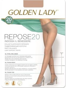 BASIC Könnyű kompressziós nylon Golden Lady Repose 20 den