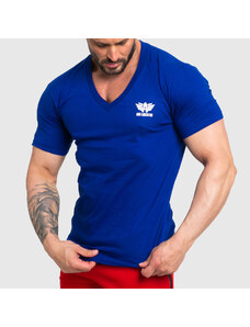 Férfi fitness póló Iron Aesthetics Original V, kék