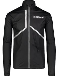 Nordblanc Fekete férfi ultrakönnyű sportdzseki/kabát REFLECTIVE