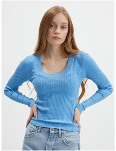 Blue Sweater JDY Plum - Women