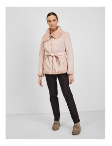 ORSAY Rózsaszín női szarvasbőr kabát