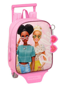 Iskolatáska Kerekekkel Barbie Girl Rózsaszín (22 x 27 x 10 cm)