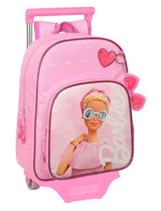 Iskolatáska Kerekekkel Barbie Girl Rózsaszín 26 x 34 x 11 cm