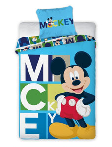 Disney Mickey Timeless Character ágyneműhuzat 140×200cm, 63×63 cm microfibre