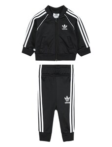 ADIDAS ORIGINALS Jogging ruhák 'Adicolor' fekete / fehér