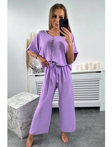 Kesi Set of blouses with trousers light purple