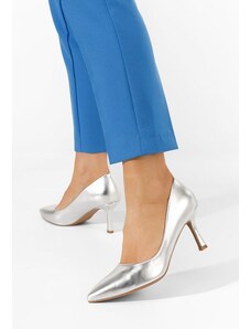 Zapatos Lasena ezüst női elegáns cipő