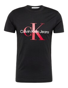 Calvin Klein Jeans Póló piros / fekete / fehér