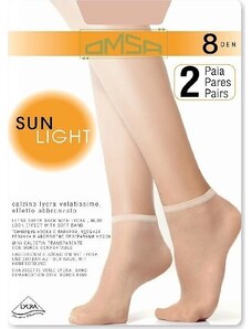 BASIC Nylon zokni Omsa| Sun Light 8 den