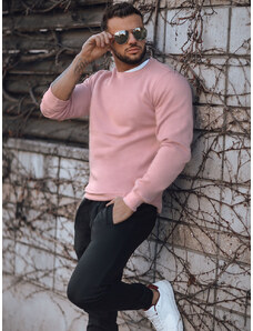 Dstreet men's monochrome pink sweatshirt from