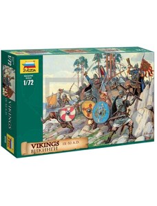 Zvezda Vikings /i.u. 900-1100/ makett figura 1:72 (8046)