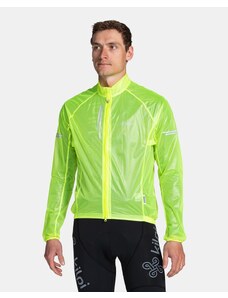 Férfi kerékpáros kabát Kilpi EMERGENCY-M sárga