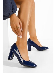 Zapatos Chique v2 kék tűsarkú cipő