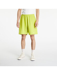 Férfi rövidnadrág Nike Solo Swoosh Men's French Terry Shorts Bright Cactus/ White