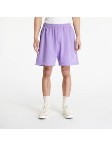 Férfi rövidnadrág Nike Solo Swoosh Men's French Terry Shorts Space Purple/ White