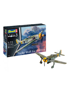 Revell Focke Wulf Fw190 F-8 1:72 makett repülő (03898)