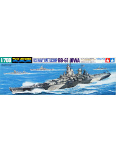 Tamiya US Navy BattleShip BB-61 Iowa 1:700 makett hajó (300031616)