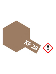 Tamiya XF-28 Dark Copper Flat 23ml makett festék (300081328)