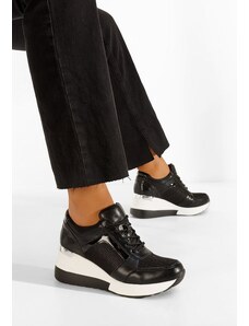 Zapatos Venista v2 fekete telitalpú sneakers