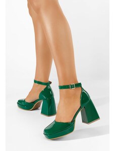 Zapatos Ibia zöld félcipő