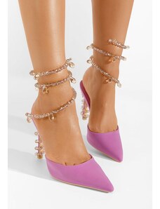Zapatos Madison lila tűsarkú cipő