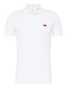 LEVI'S  Póló 'Housemark' vörösáfonya / fehér
