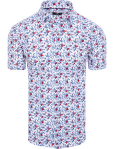BASIC Színes férfi ing kis virágmintával KX1013