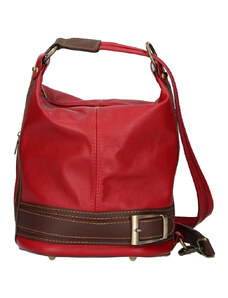 Delis GT929, Női táska, természetes bőr, Piros