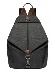 DELIS Női hátizsák Michela GT1763, textil anyag, Fekete