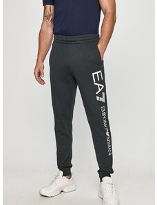 EA7 Emporio Armani nadrág sötétkék, férfi, nyomott mintás