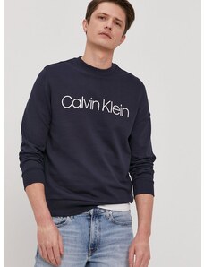 Calvin Klein felső sötétkék, férfi, nyomott mintás