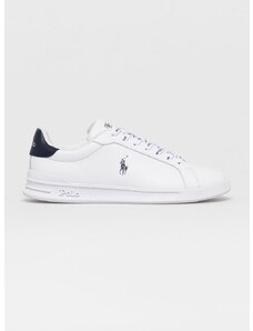 Polo Ralph Lauren bőr cipő Hrt Ct II fehér, 809829824003