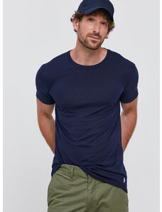 Polo Ralph Lauren t-shirt (3-pack) sötétkék, férfi, sima