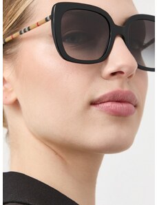 Burberry napszemüveg 0BE4323 CAROLL fekete, női, 0BE4323