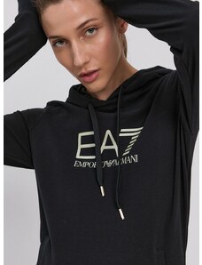 EA7 Emporio Armani felső fekete, női, sima