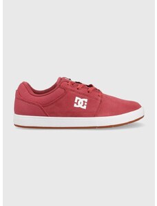 DC velúr cipő piros