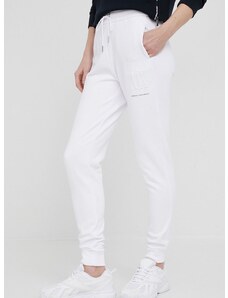 Armani Exchange nadrág fehér, női, sima