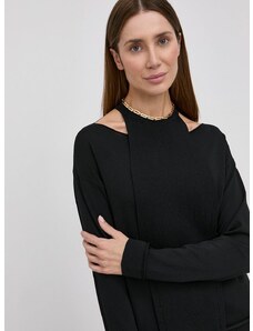 Liviana Conti pulóver könnyű, női, fekete