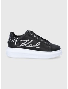 Karl Lagerfeld bőr cipő KAPRI