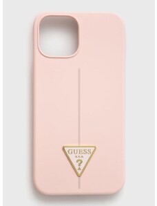 Guess telefon tok Iphone 13 Mini 5,4 rózsaszín