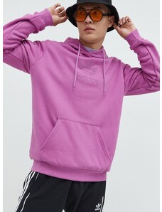 adidas Originals pamut melegítőfelső rózsaszín, férfi, nyomott mintás