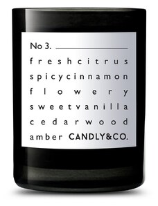 Candly illatgyertya szójaviaszból No.3 Citrus & Cinnamon