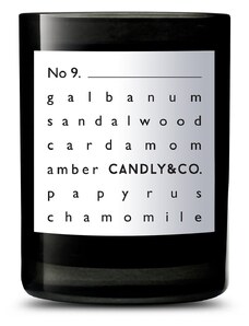 Candly illatgyertya szójaviaszból No.9 Galbanum & Sandalwood