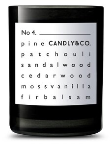 Candly illatgyertya szójaviaszból No. 4 Pinia & Paczuli
