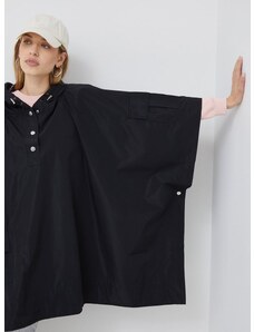 Lauren Ralph Lauren rövid kabát női, fekete, átmeneti, oversize