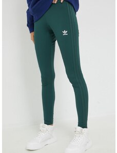 adidas Originals legging zöld, női, nyomott mintás