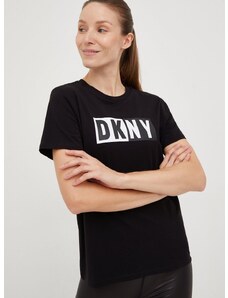 Dkny t-shirt női, fekete, DP2T5894