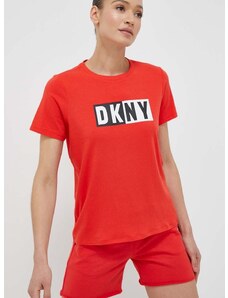 Dkny t-shirt női, piros, DP2T5894